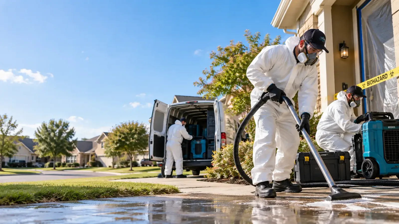 Biohazard Cleanup in Tripler Army Medical Center, HI